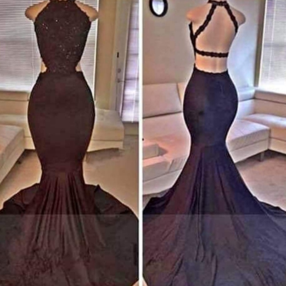 Black wedding dress